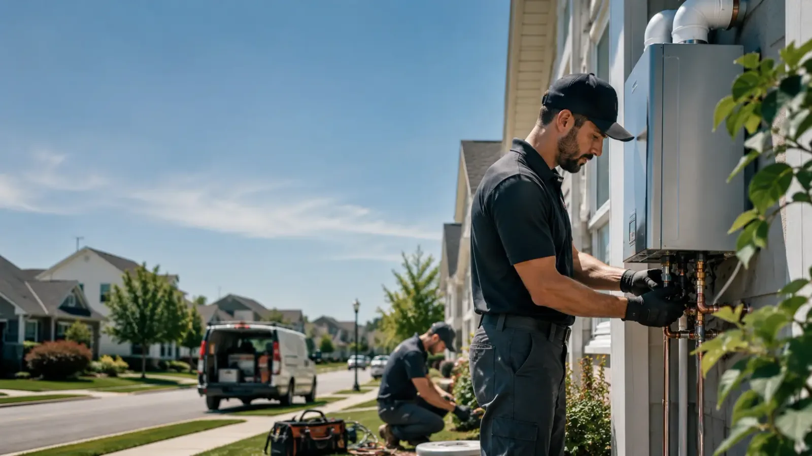 Tankless Water Heater Installation in Roosevelt, TX